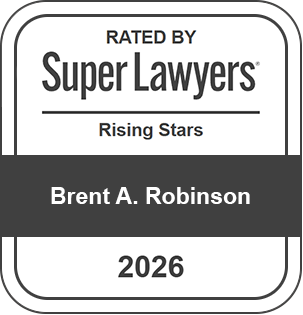 Brent A. Robinson Super Lawyer 2026 Award