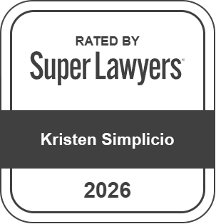Kristen Simplicio Super Lawyer 2026 Award