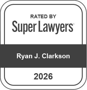 Ryan Clarkson Super Lawyer 2026 Award