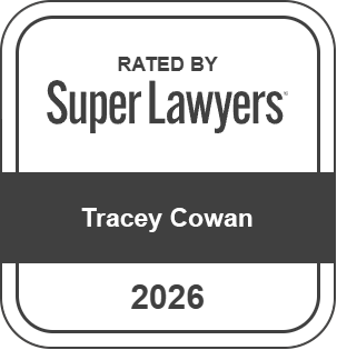 Tracey Cowan Super Lawyer 2026 Award